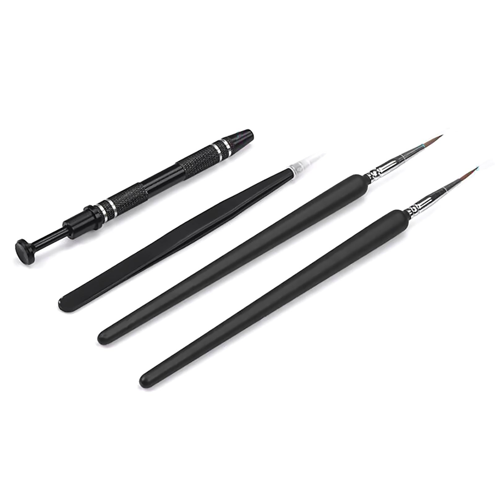 4Pcs Shaft Switch Lube Brush Clamp Tweezers Tool for Cherry Kailh MX Keyboard c