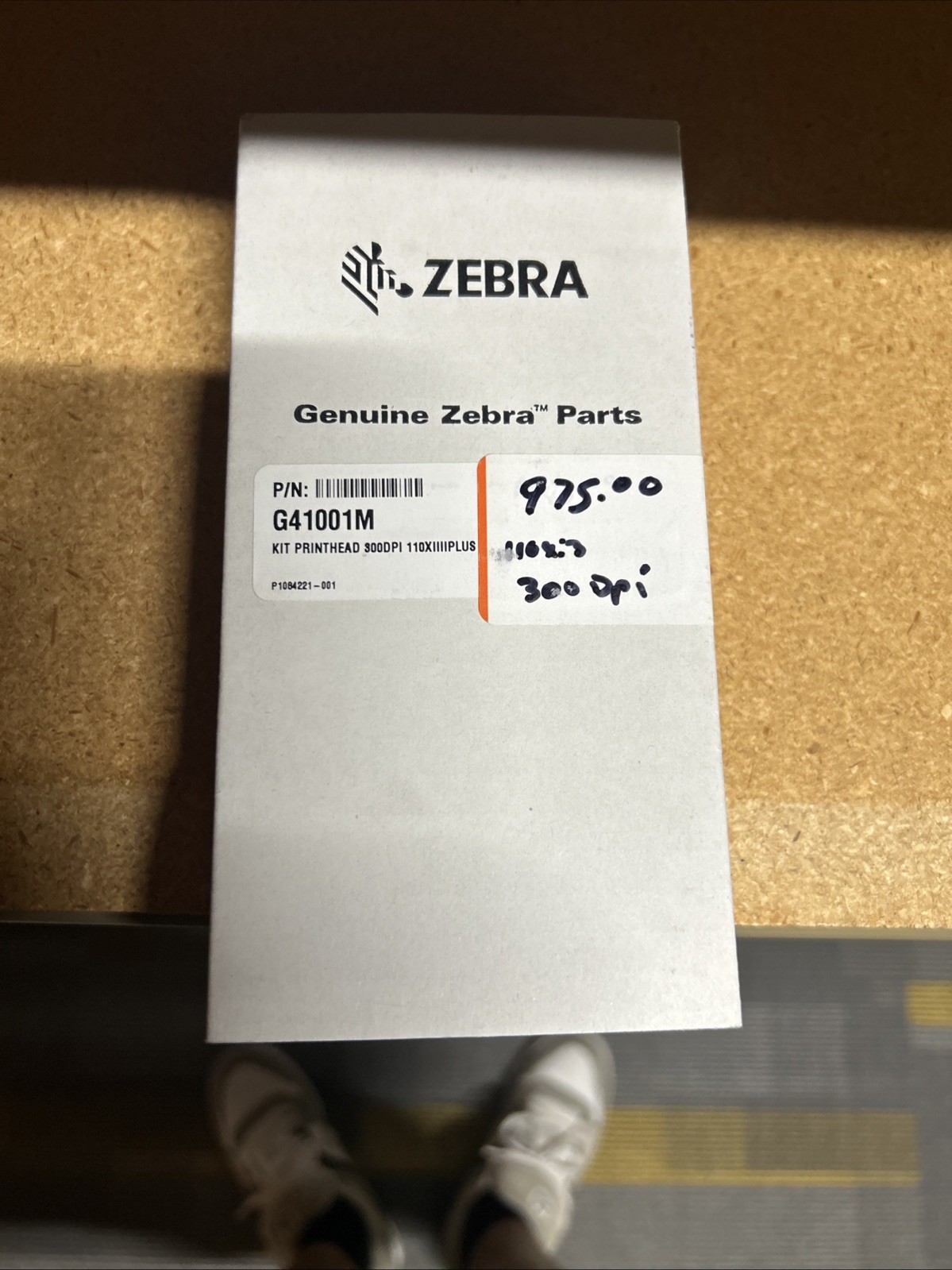 Zebra G41001M 300-DPI Printhead Original Genuine