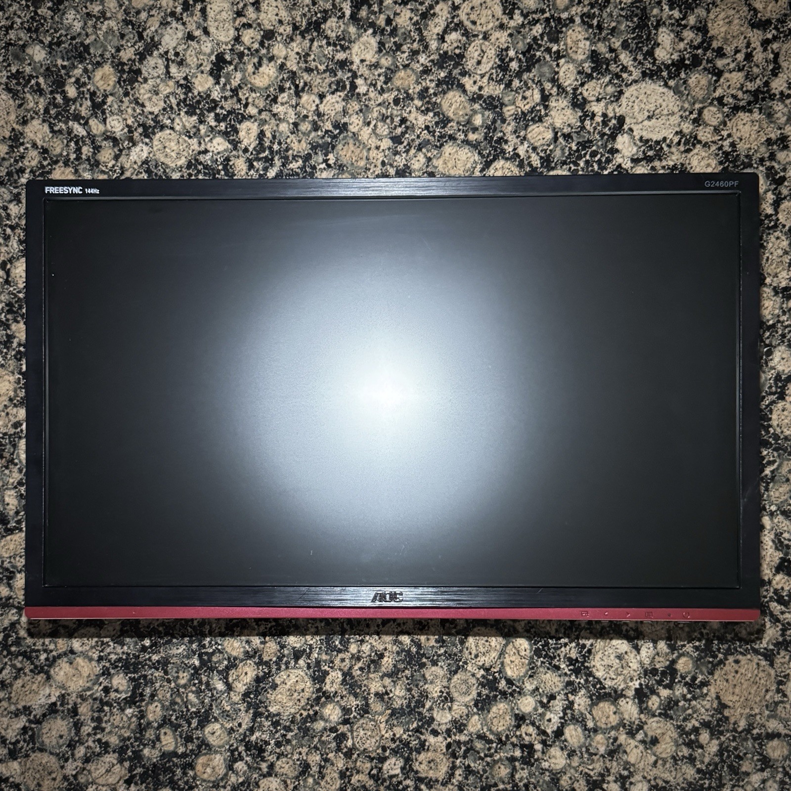 AOC G2460PF 24in Gaming Monitor FreeSync FHD (1920x1080) TN Panel 144Hz 1ms