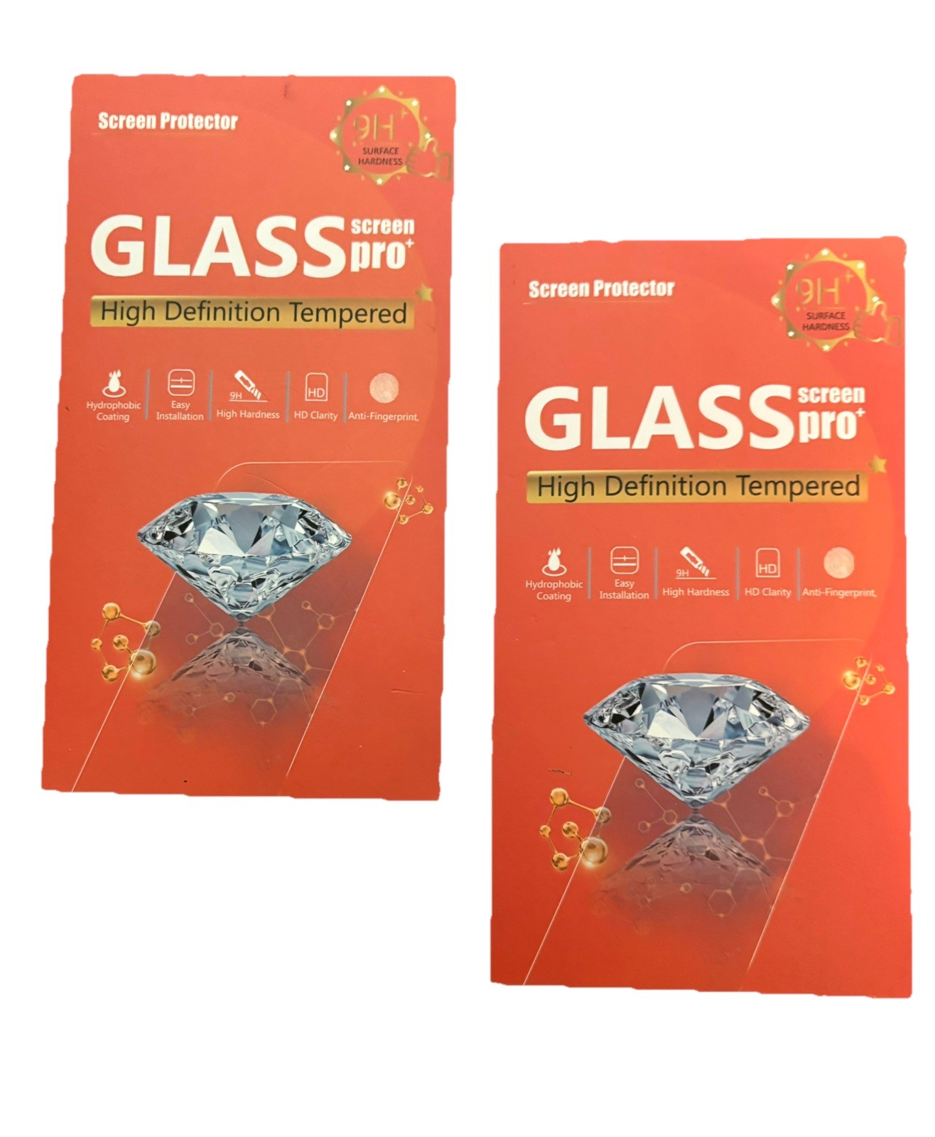Two 3 Packs Tempered Glass screen protector’s for iPhone 11 pro/X/XS 5.8”. NIB