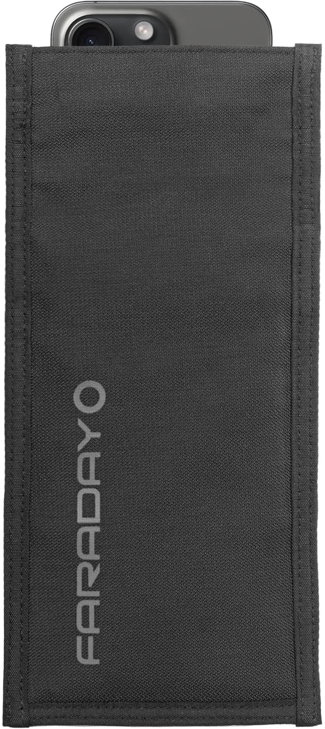Faraday Defense Faraday Bag Jacket Pro - Black Phone Vertical