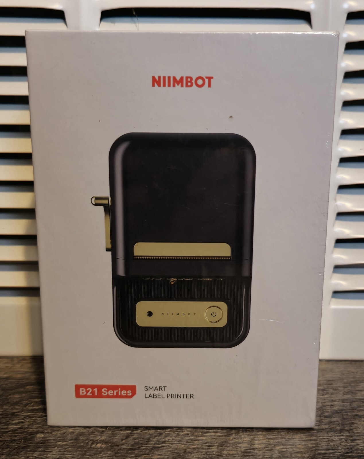 Take-One NIIMBOT-B21BK [Retro style multi-function thermal label printer, black]
