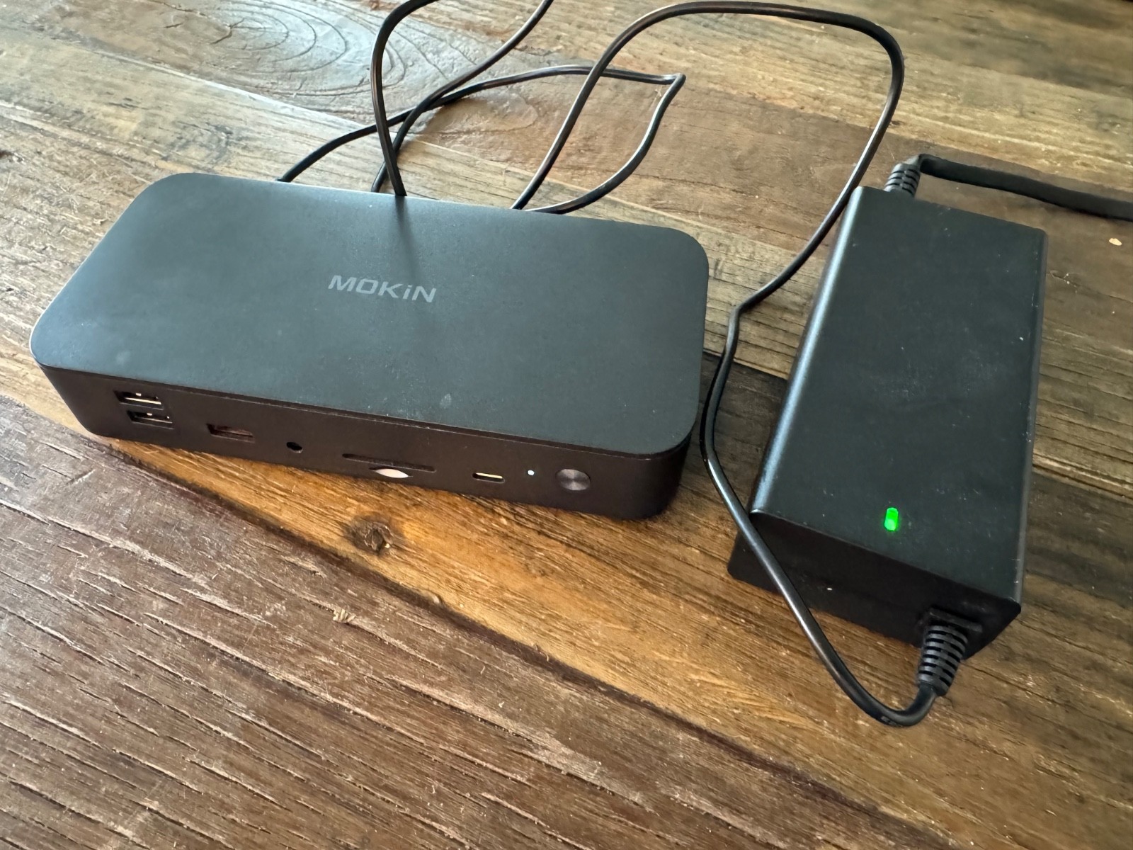 MOKiN MODK1501 15-in-1 DisplayLink USB-C Docking Station Dual Monitor + Power