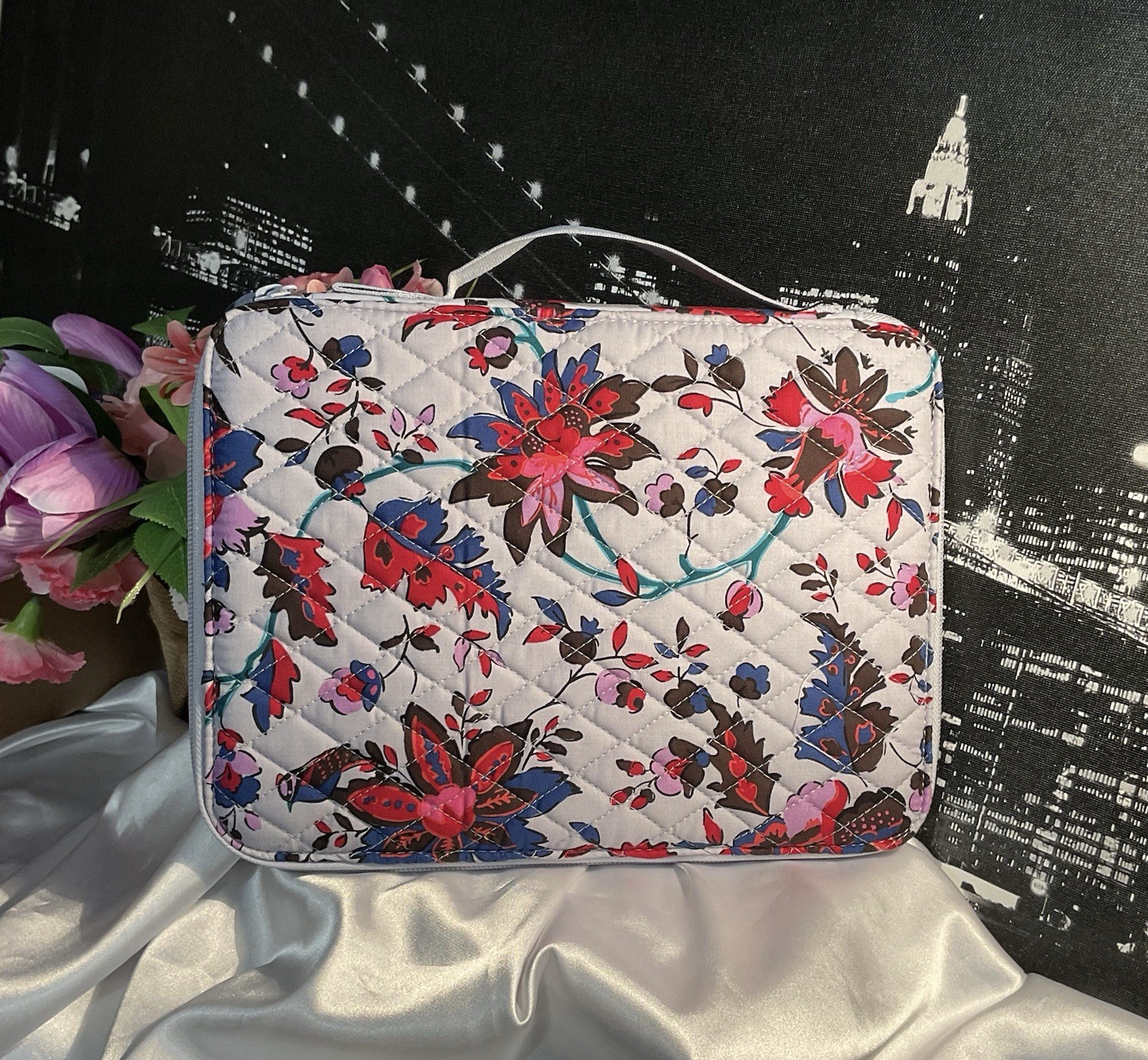 Vera Bradley Tablet Cover & Organizer 10 in Pattern VINEYARD FLORAL NWT RV$59