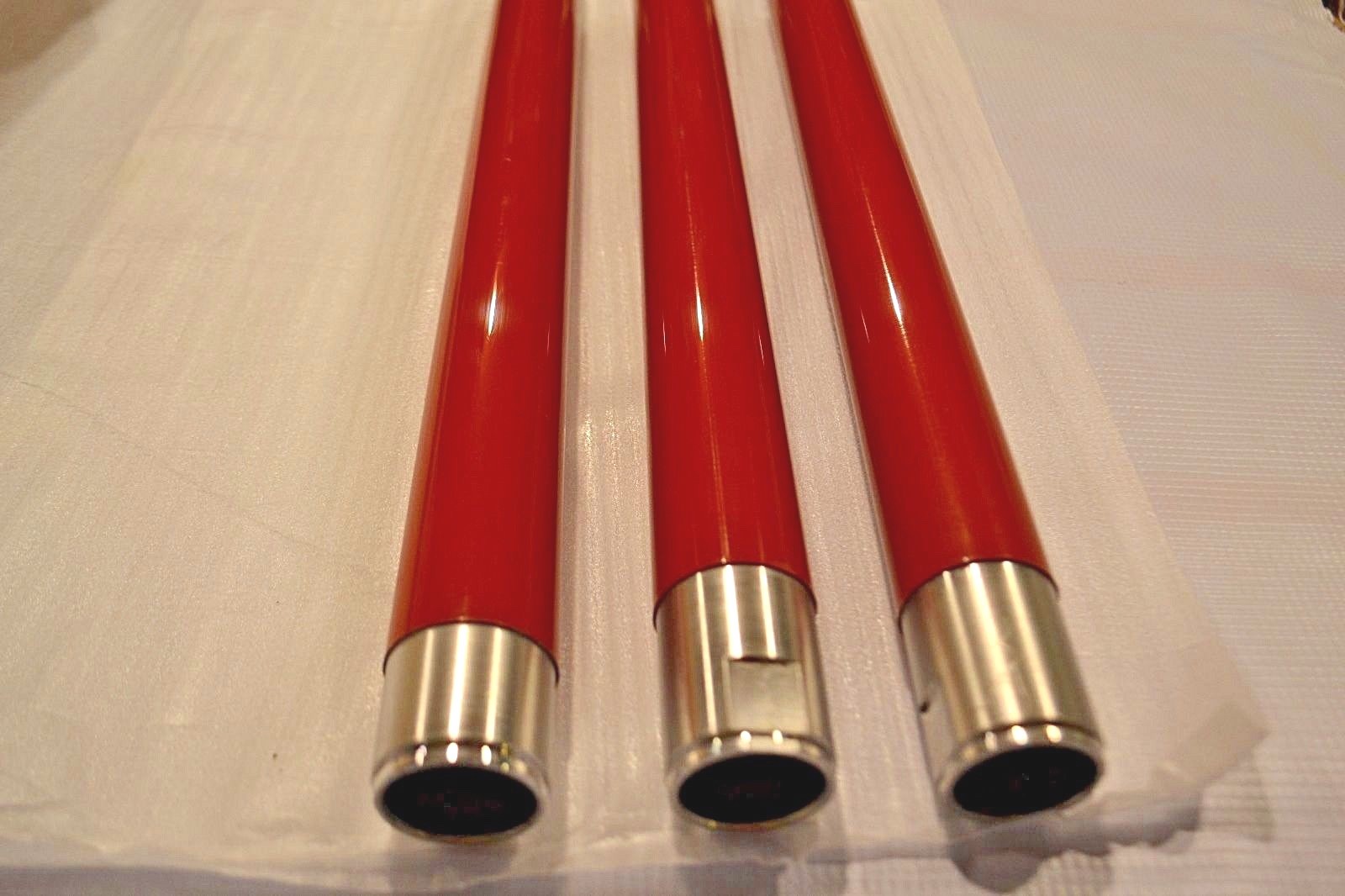 3 Pack Fuser Upper Heat Roller Part for Xerox DocuColor 240, 242, 250, 252, 260