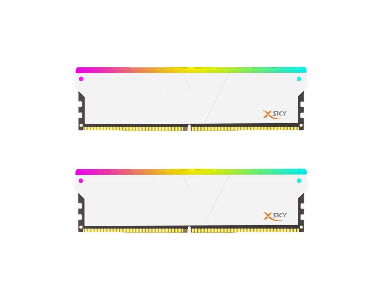 V-COLOR Manta XSky DDR5 32GB (2x16GB) 6000MHz CL30 SK Hynix IC RGB Gaming Deskto