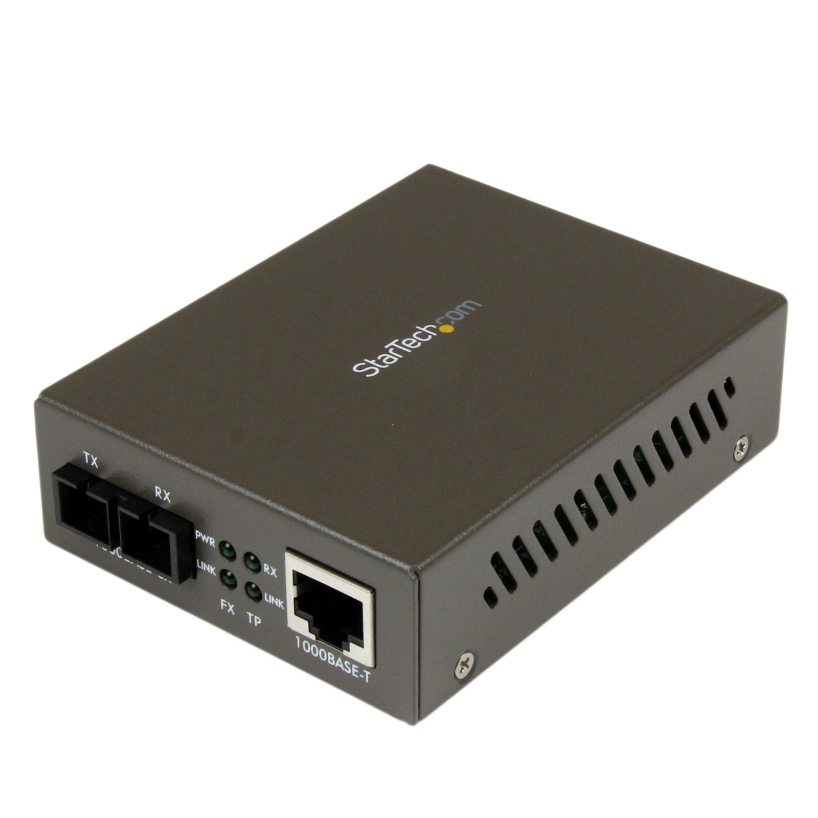 StarTech Gigabit Multi Mode Fiber Ethernet Media Converter SC-550m (MCMGBSC055)