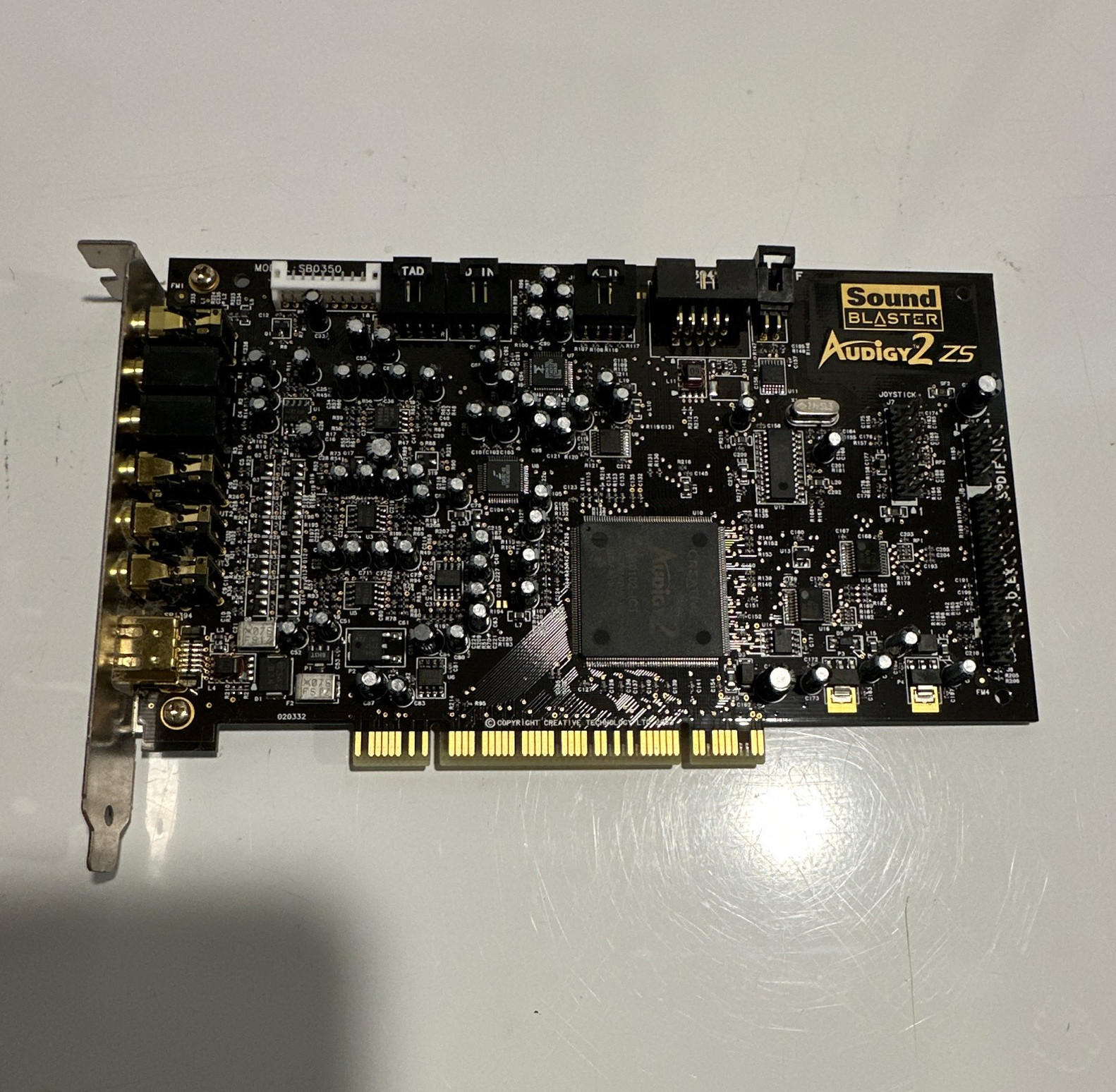 Creative Labs Sound Blaster Audigy 2 ZS PCI 7.1 Sound Card SB0350