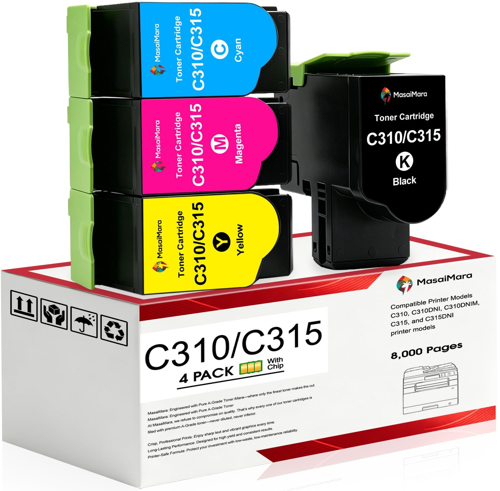 C310 C315 High Capacity Toner Cartridges for Xerox Printer