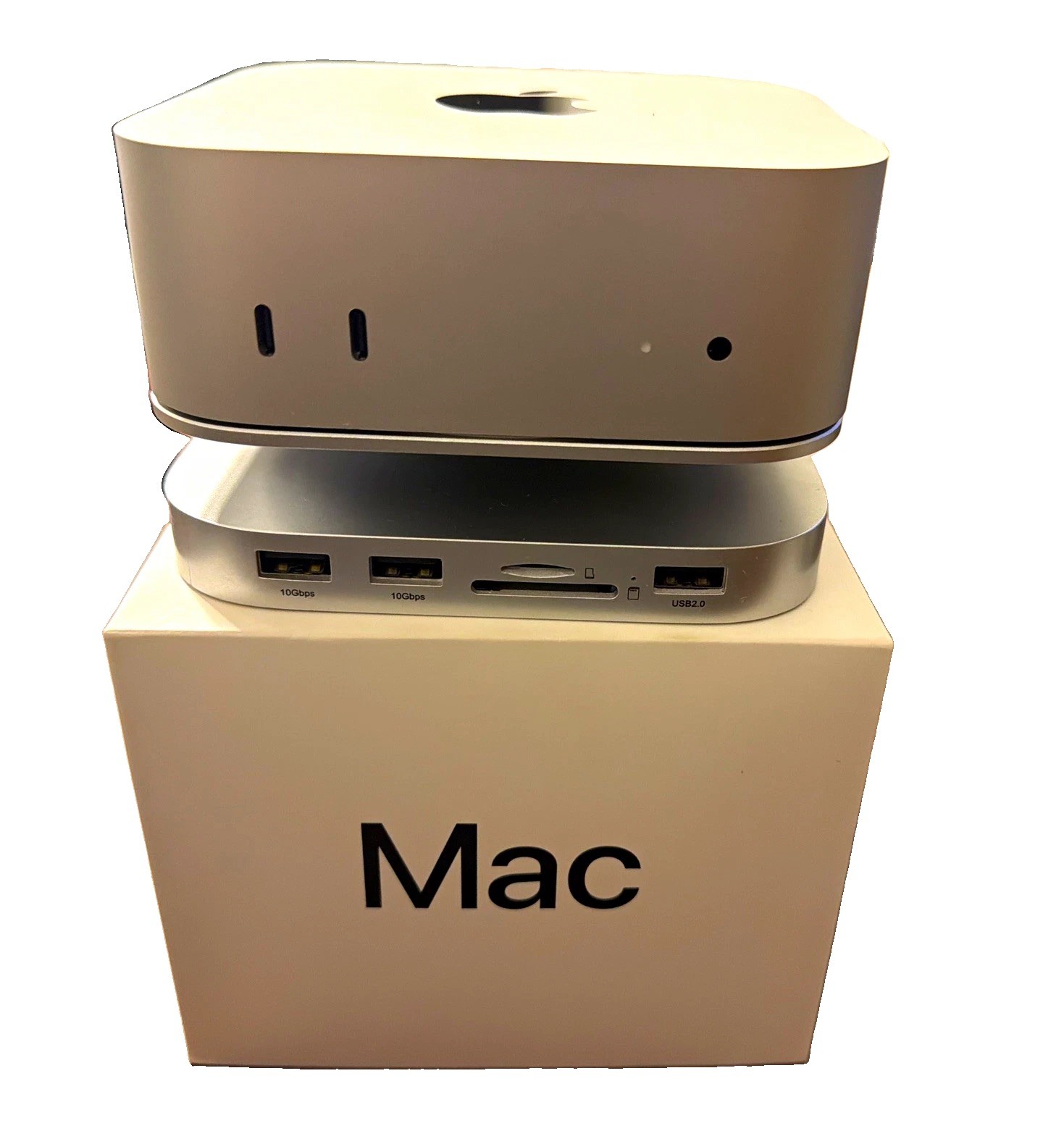 AI Ready M4 Mac Mini 16GB RAM 256 GB SSD New Open Box with Free USB Dock/NVME