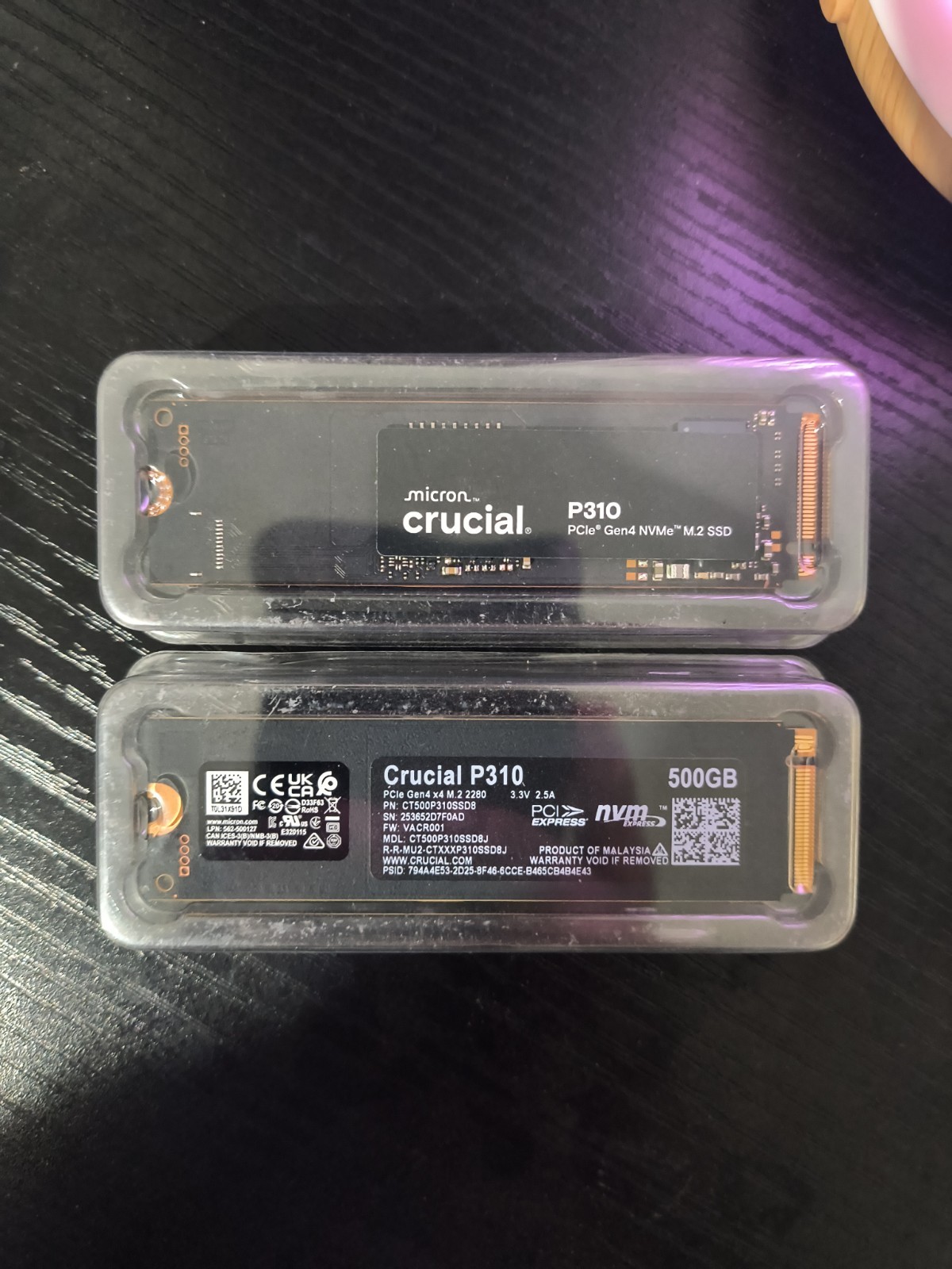 Crucial P3 Plus 500GB NVMe Internal SSD (CT500P3PSSD8)