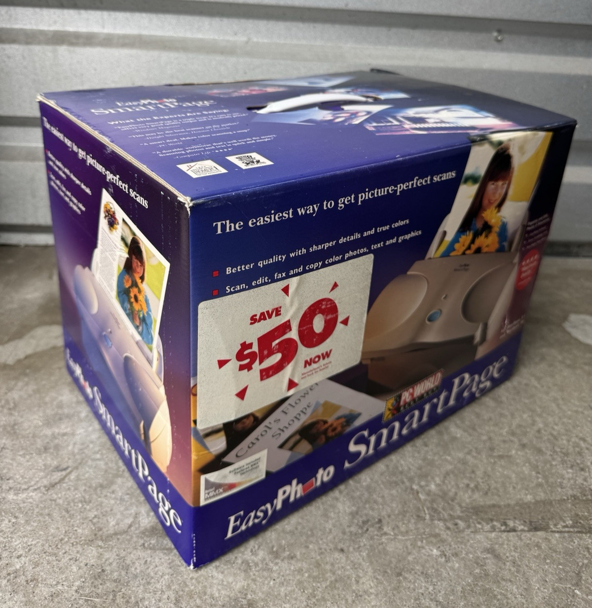 VINTAGE SEALED NEW EasyPhoto SmartPage by Storm Intel MMX technology