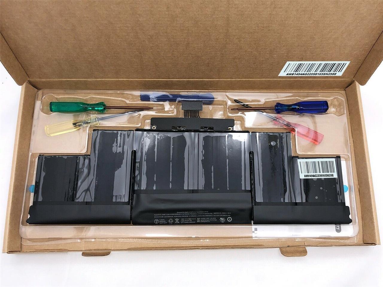 Amazing A1494 Battery for 2013 14 Apple MacBook Pro 15 Retina A1398 ME293 ME294