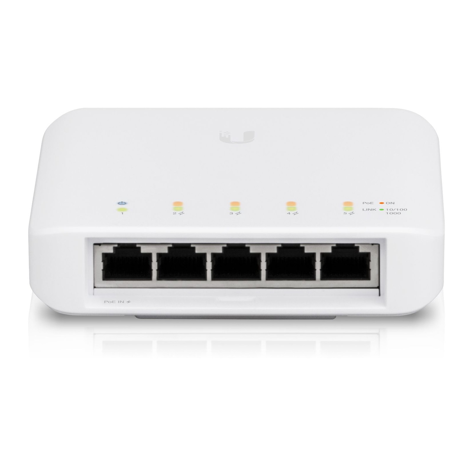 Ubiquiti USW-FLEX Gigabit 5 Ports UniFi Switch with 1x PoE++ Input Port 4x PoE