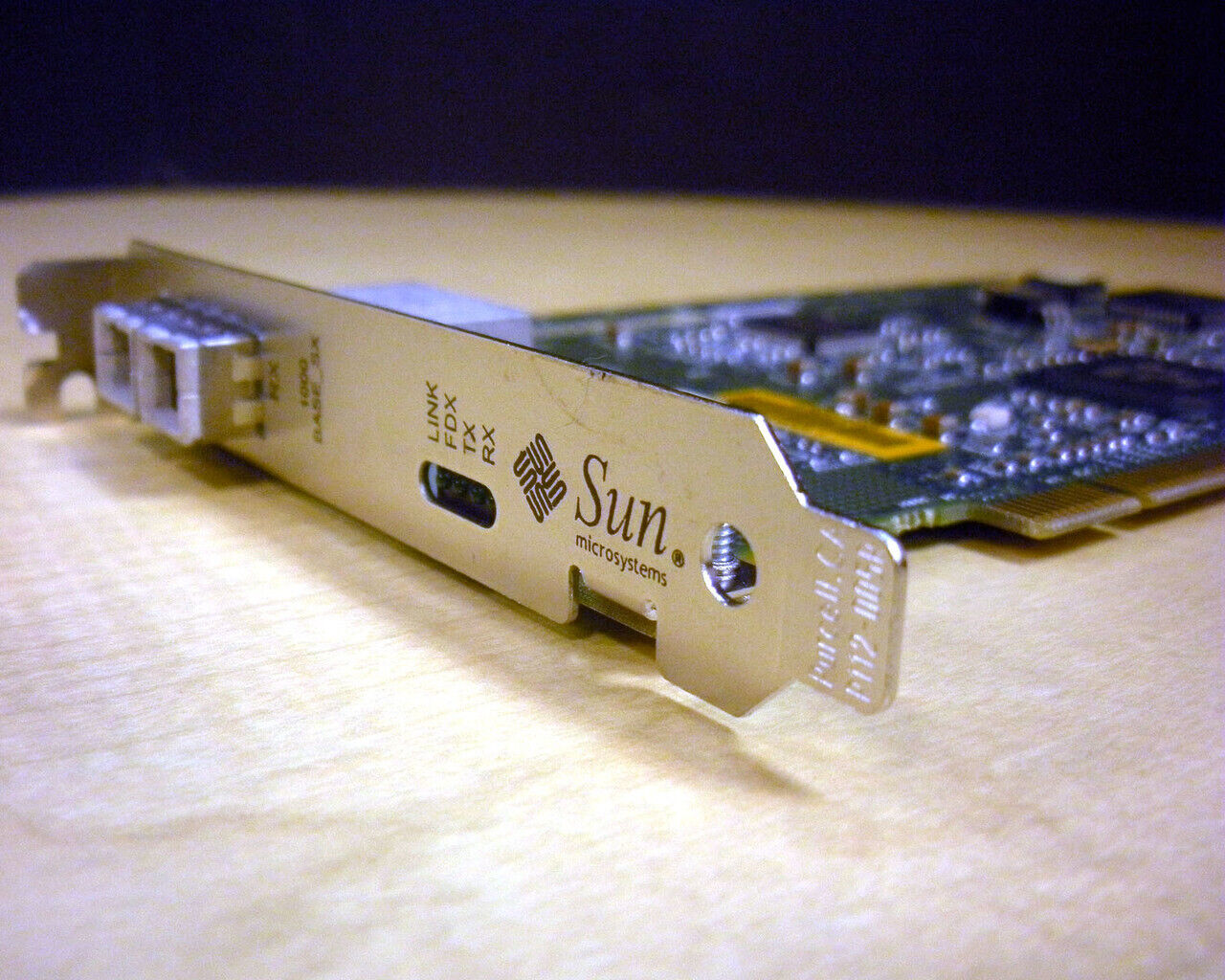 Sun 501-5524 X3151A GigaSwift Ethernet MMF Fiber PCI Adapter