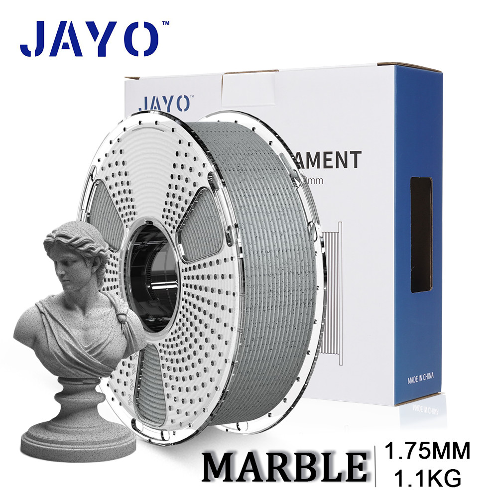 JAYO 1.1KG High Speed Marble 3D Printer Filament Marble PLA 1.75MM With Spool