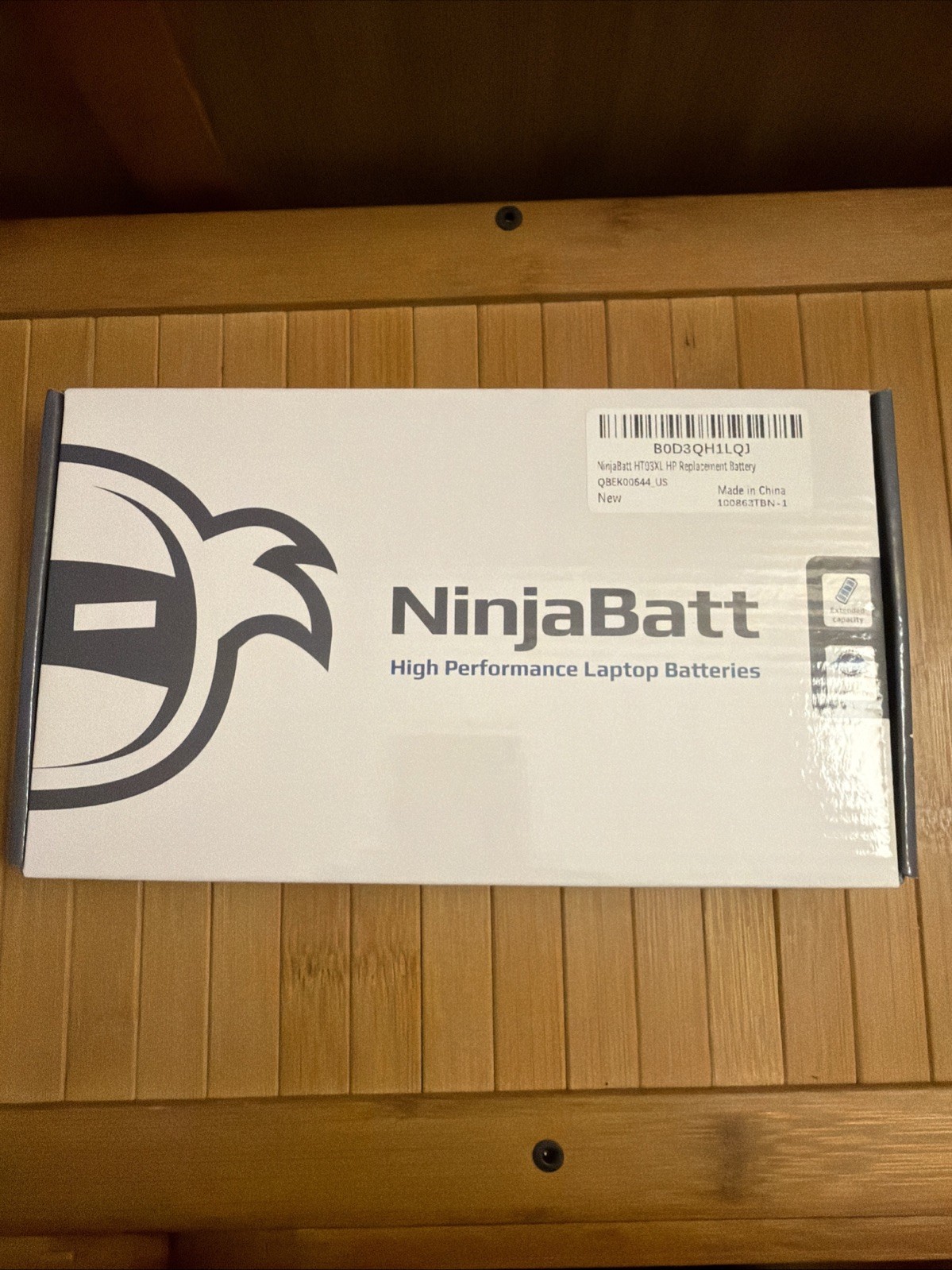 NinjaBatt QBEK00641 HP HT03XL Laptop Battery