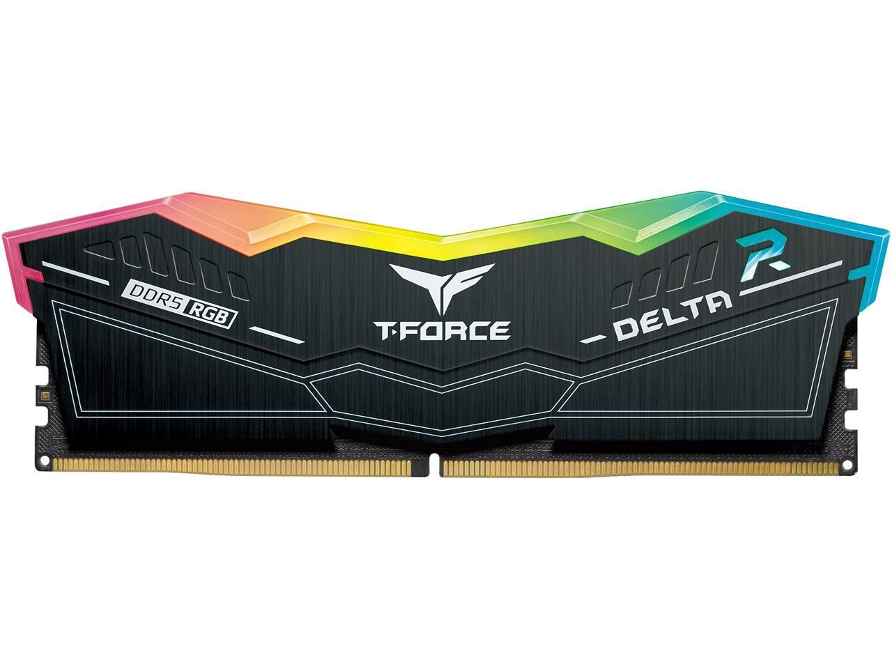 Team T-Force Delta RGB 16GB 288-Pin PC RAM DDR5 6000 (PC5 48000) Desktop memory
