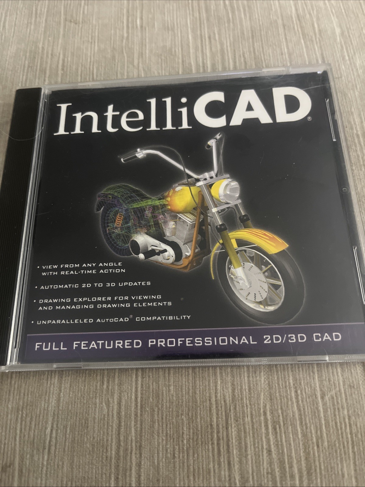 IntelliCAD CD-ROM, PC, 2000, 2D/3D CAD design, ver. 30005.101.US, Head Games