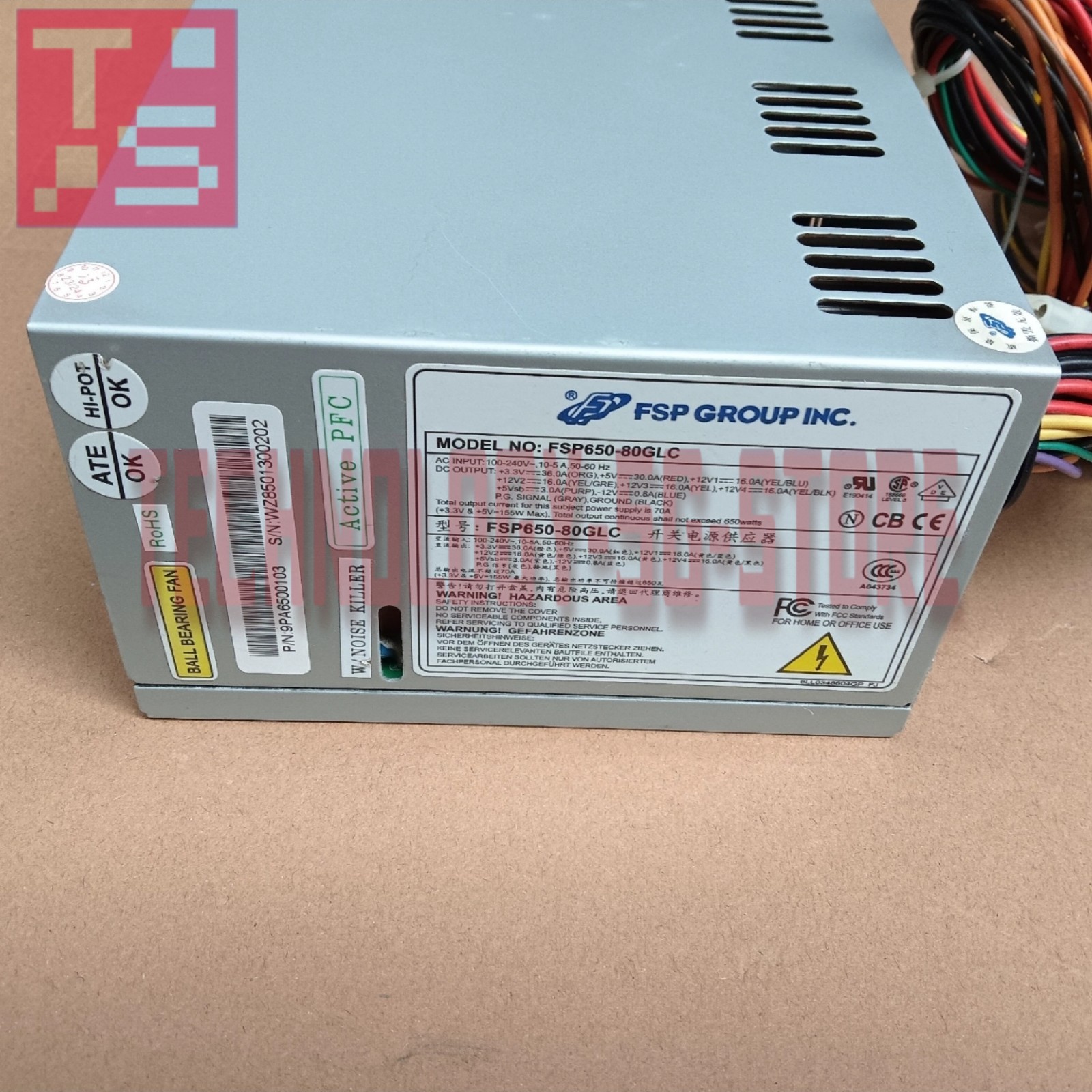 FSP FSP650-80GLC Industrial control computer power supply# 1pcs New In Box