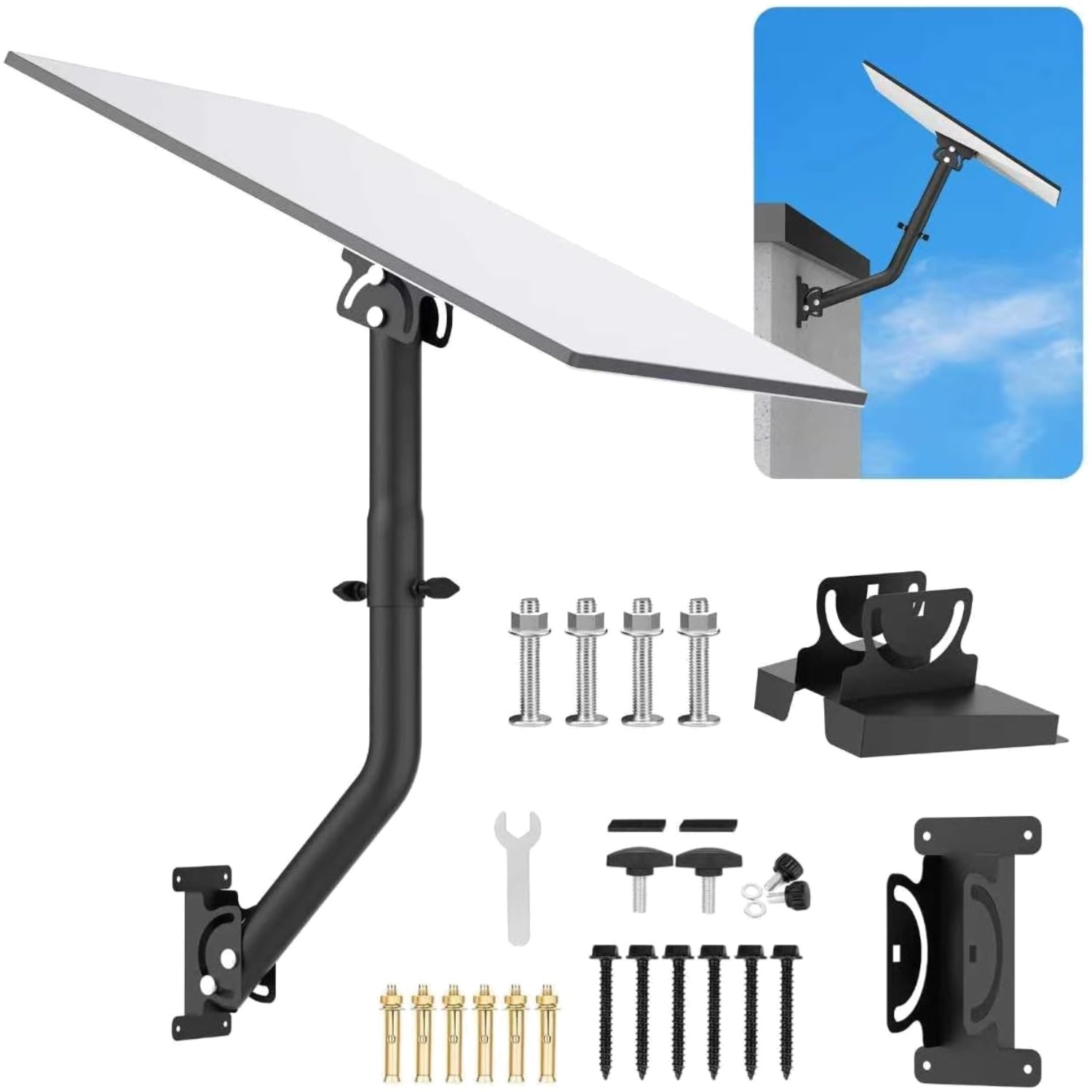 Versatile 4/4X Gen 3 Mount for Starlink - Effortless 270-Degree Adjustability