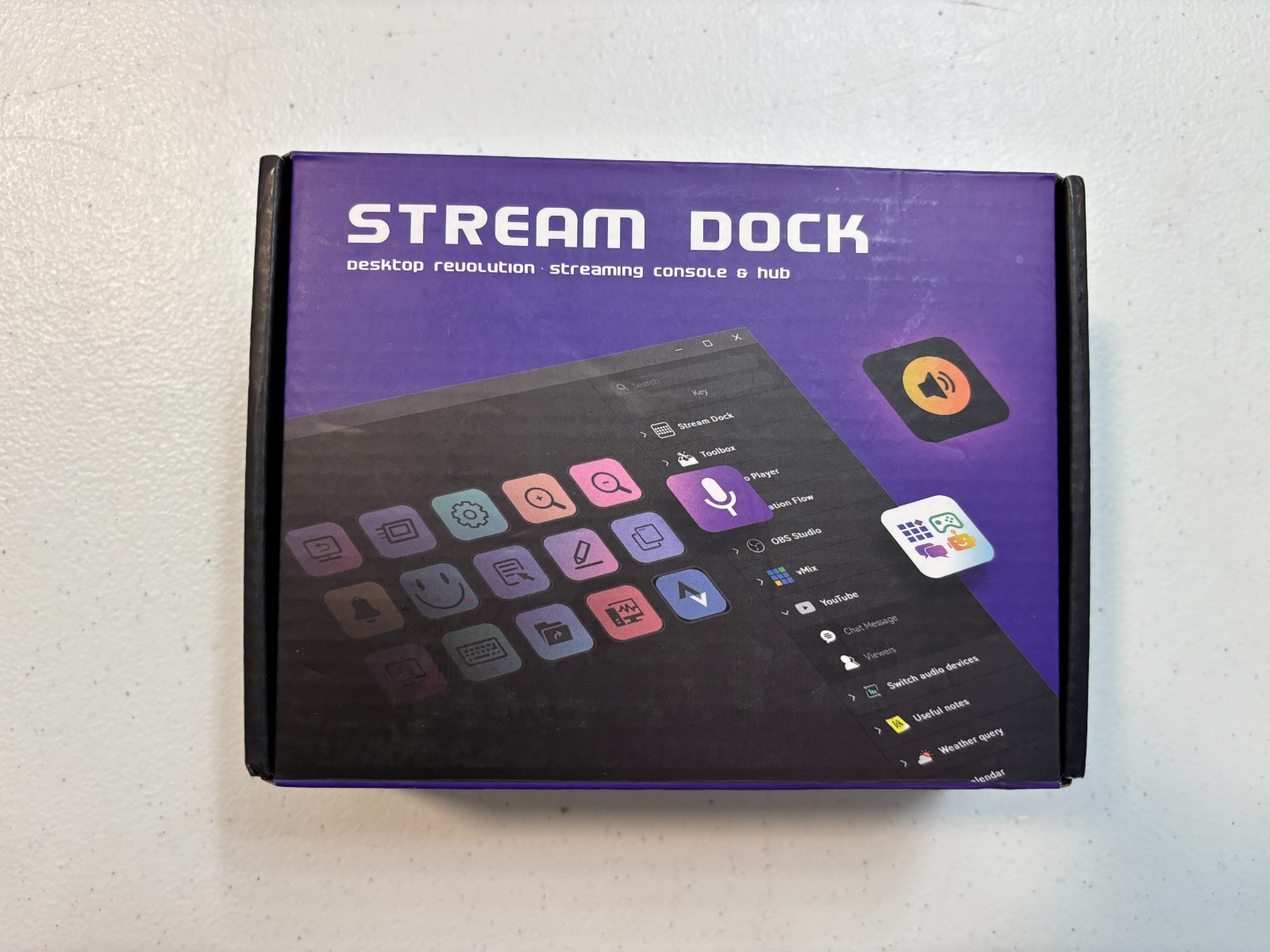 Macro Keypad, Stream Controller Deck Gaming Streaming Shortcut Keyboard