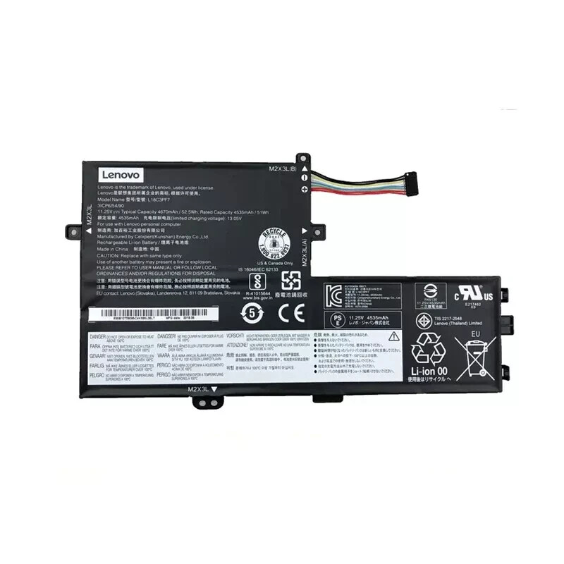 Genuine 53Wh L18M3PF7 Battery for Lenovo IdeaPad S340 14IIL series L18C3PF7 OEM