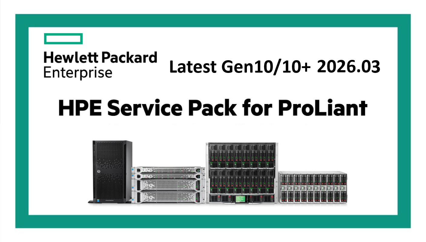 **NEW** HPE Service Pack ProLiant SPP 2026.03 Latest Gen10 Server - Instant Link
