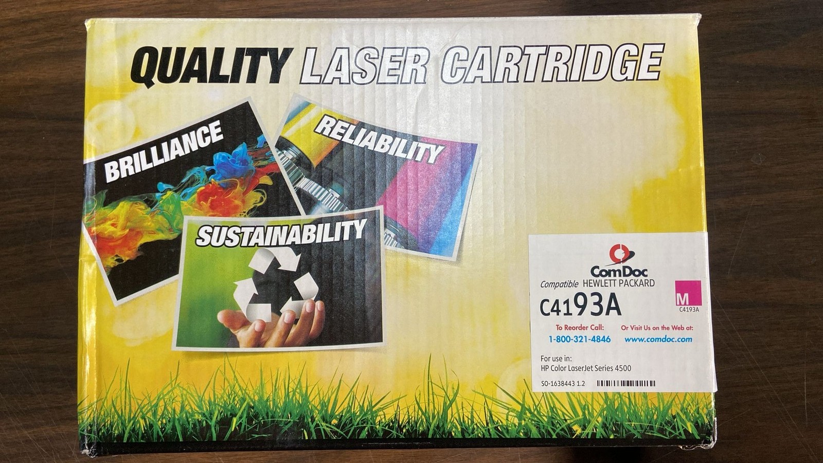 ComDoc QUALITY LASER Cartridge Compatible C4193A Magenta For use in HP