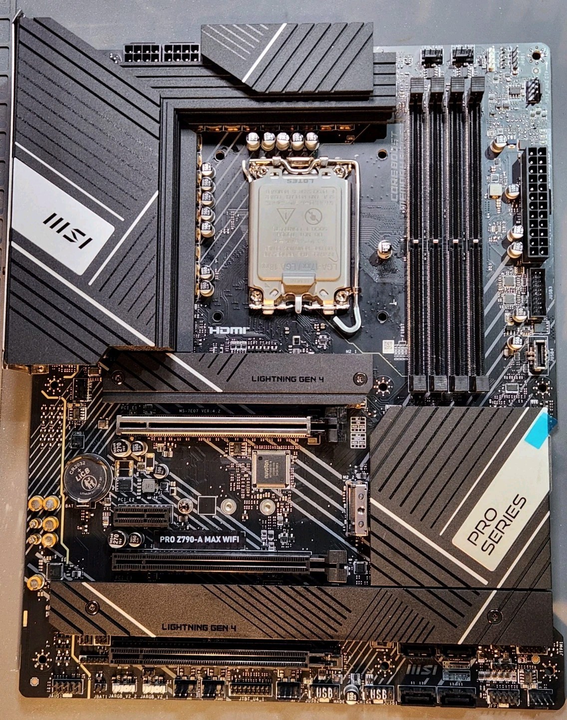 MSI PRO Z790-A MAX WIFI DDR5 Intel LGA 1700 ATX Motherboard ✅️ Tested
