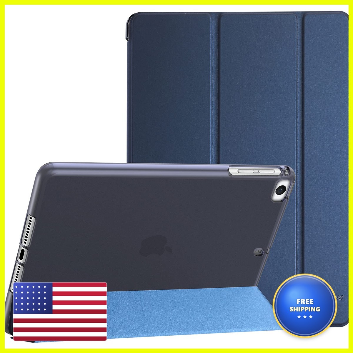 ProCase Slim Case for iPad mini 5th Gen 2019/4/3/2/1 - Navy