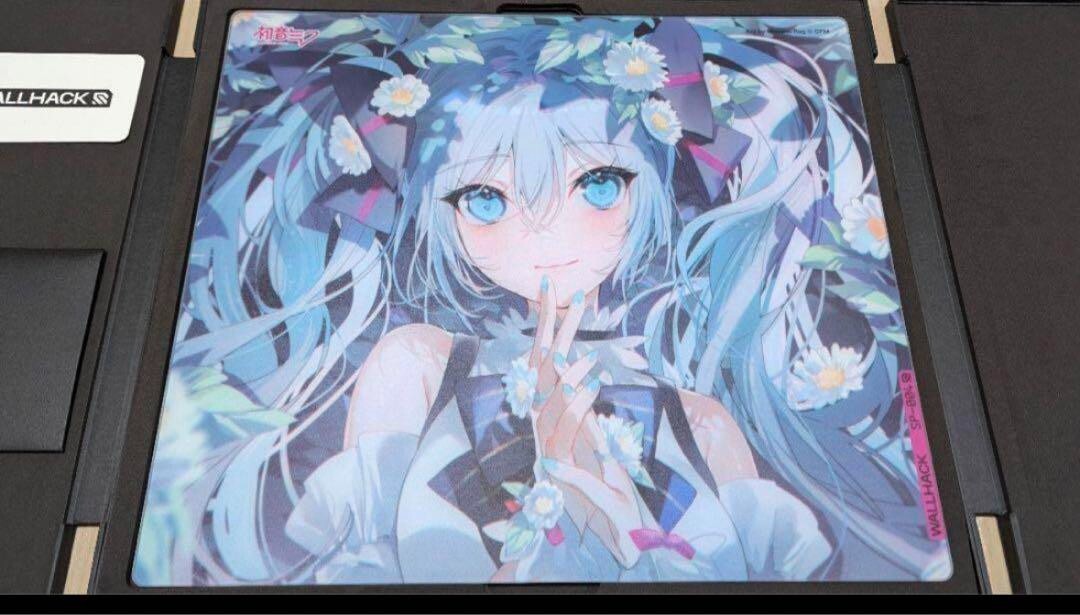 Wallhack/SkyPAD Glass Pad SP-004 Hatsune Miku JAPAN NEW