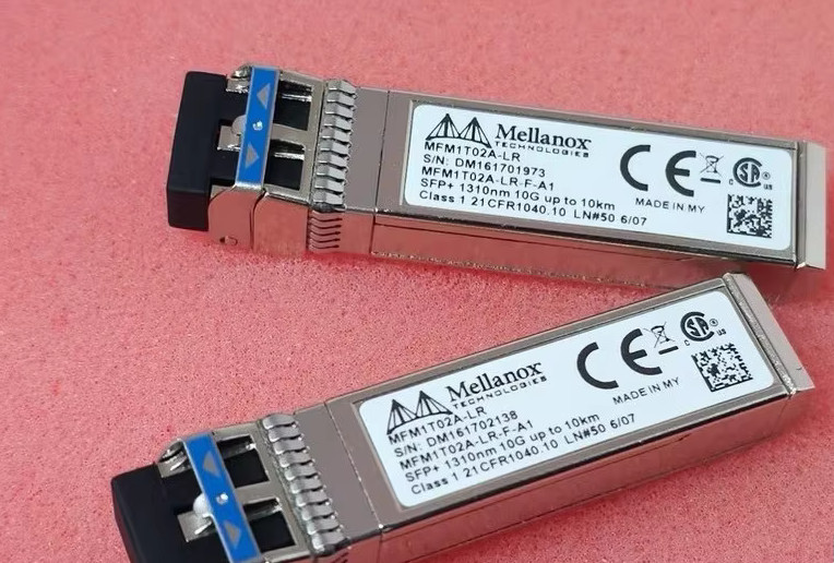 1Pcs Mellanox MFM1T02A-LR 10G Single-Mode SFP+ Transceiver MFM1T02A-LR-F-A1