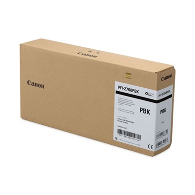 Canon CNM5288C001AA PFI-2700PBK Ink Cartridge Black 700mL