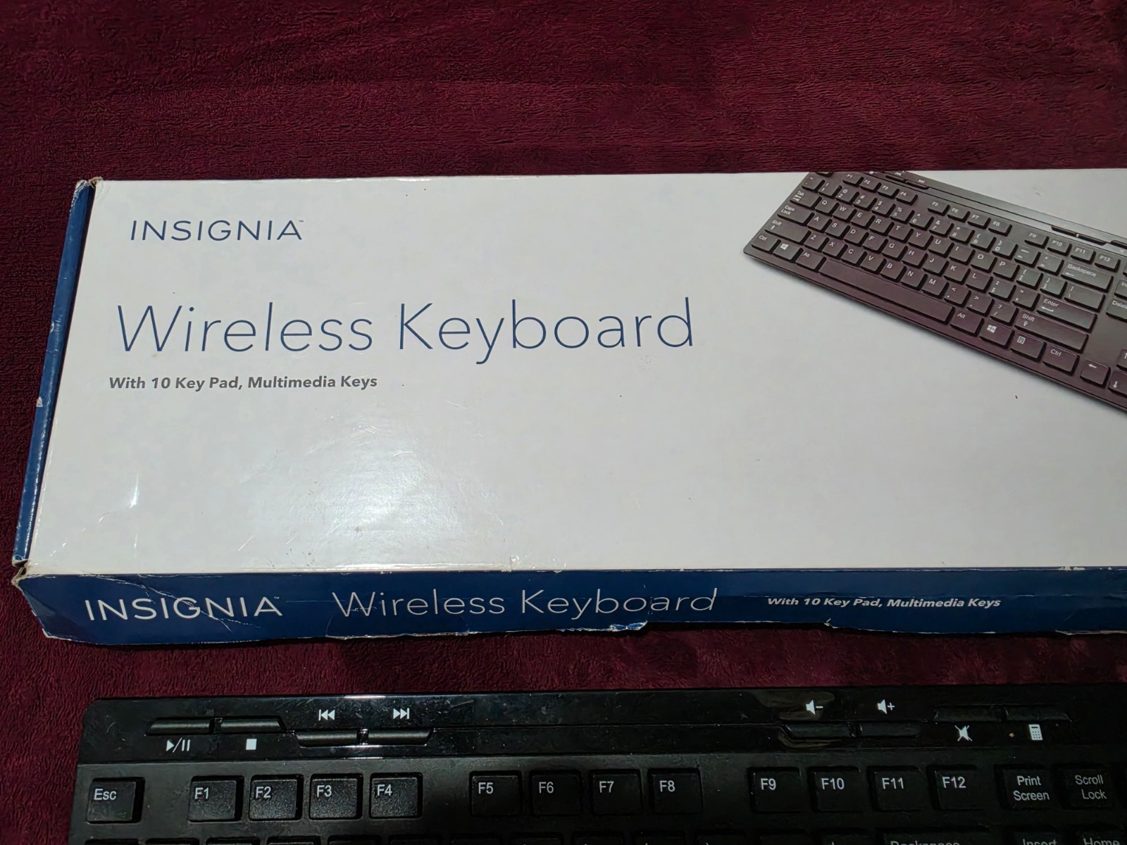 Insignia Wireless Keyboard NS-PNK6811 Without Dongle