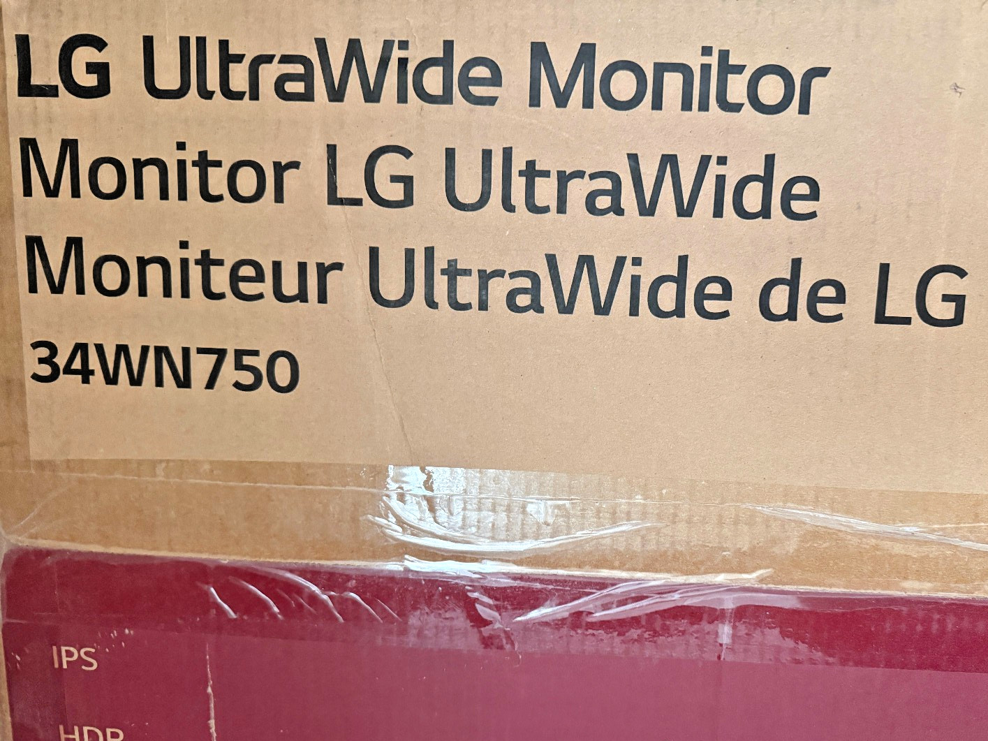 LG 34WN750-B 34" UltraWide QHD IPS HDR10 Monitor 3440x1440 USB-C HDMI DP