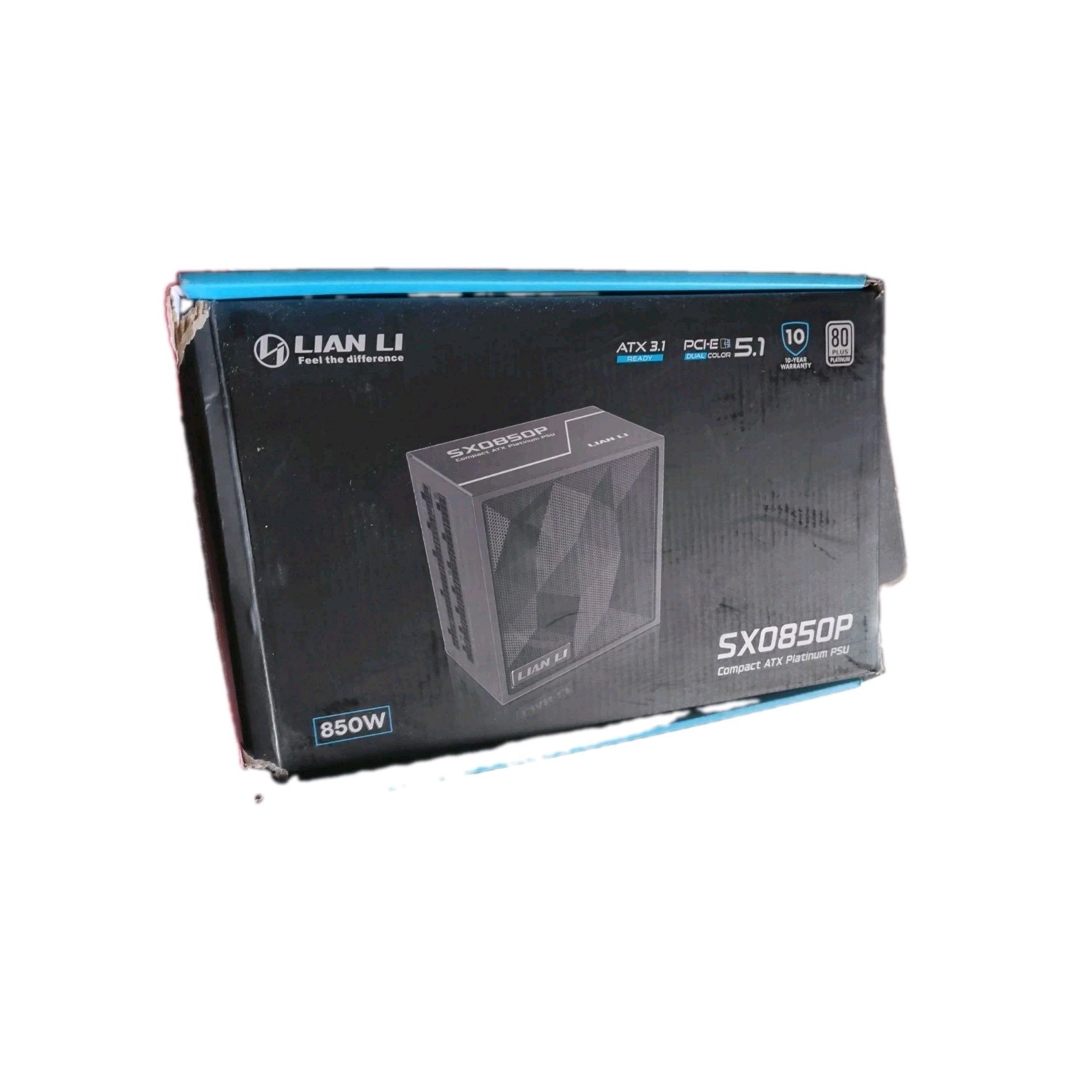 Lian Li SX 850W Full Modular Compact ATX Power Supply SX0850P 80 Plus Plat 