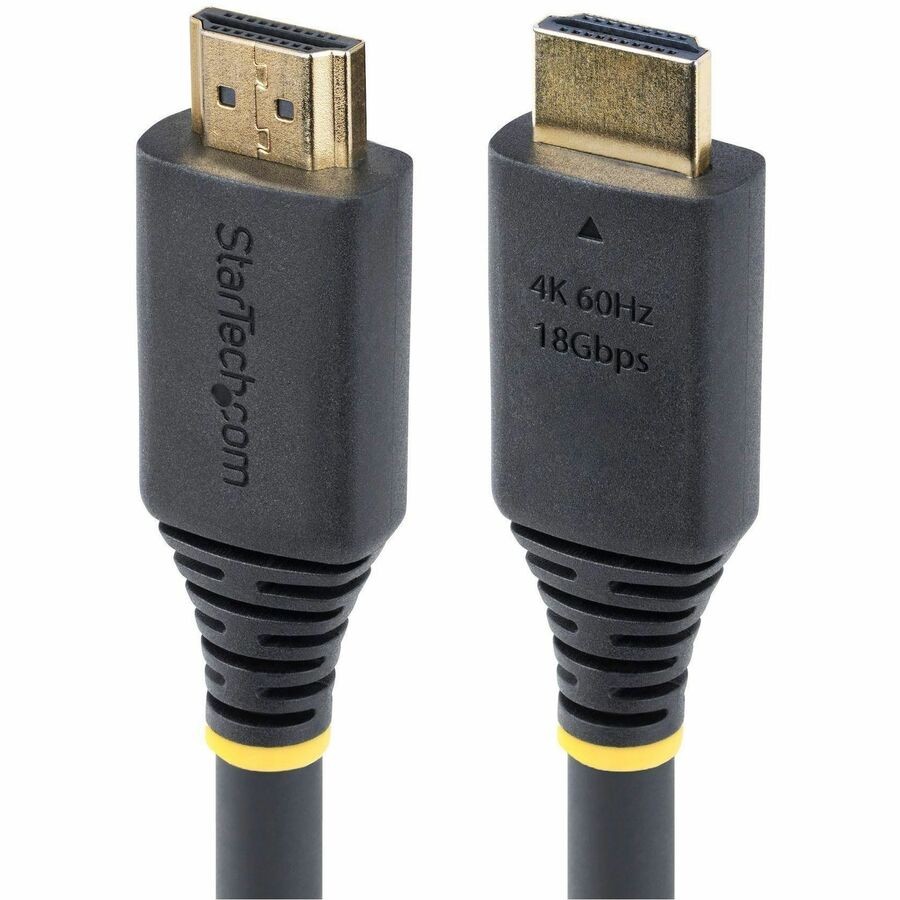 StarTech 50ft (15.2m) Active High Speed HDMI Cable, 4K 60Hz/1440p 144Hz, 18Gbps,