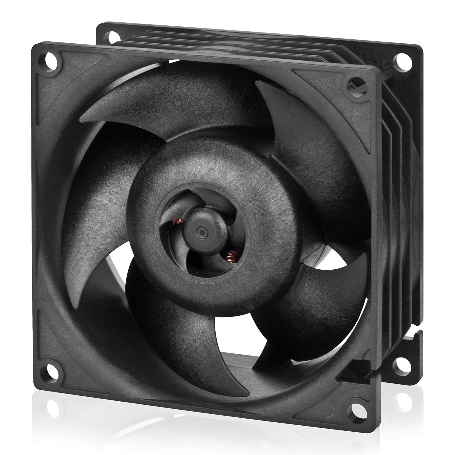 80mm x 80mm x 38mm Server Fan 500-10000 RPM PWM Polycarbonate 1 Count Cooling