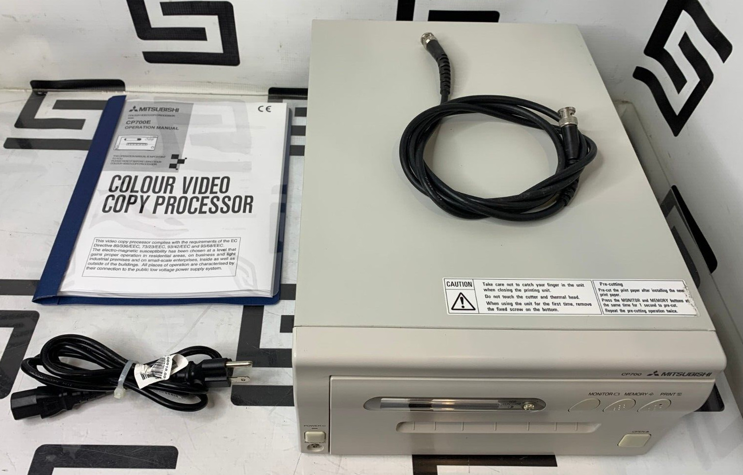 Mitsubishi CP700 Digital Color Thermal Printer Parallel CP700UM WARRANTY
