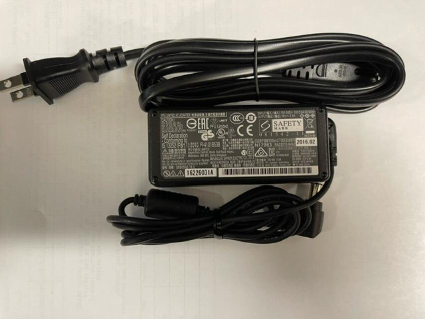 New Genuine OEM Fujitsu ScanSnap S500 S510 Power Supply AC Adapter with Code