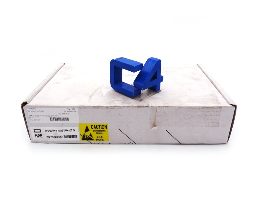 HP 721070-B21 BLC QSFP+ TO 4X10G SFP+ 7M CABLE - 746972-001