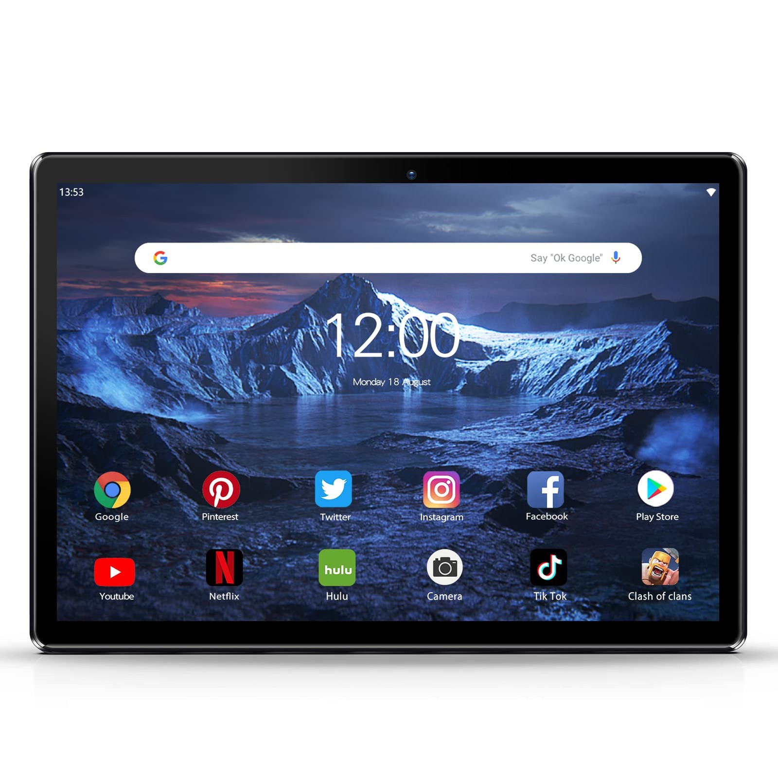 PRITOM 10'' Tablet Android 13, Phone Tablet with SIM Slot, 64GB, IPS Touchscr...