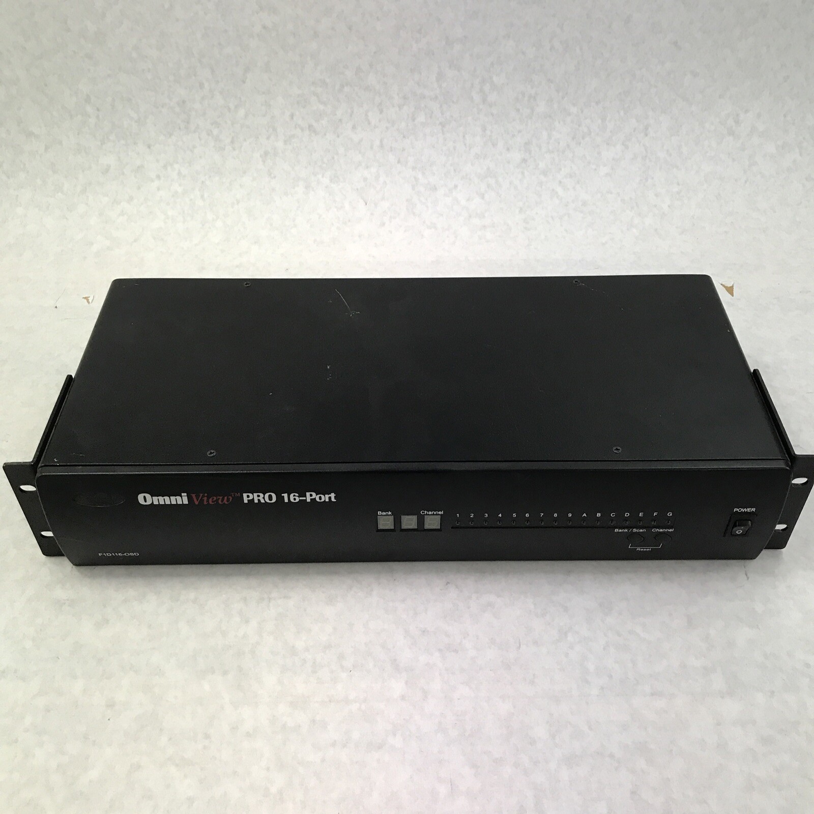 Belkin F1D116-OSD Omni View Pro 16-Port KVM Switch Box