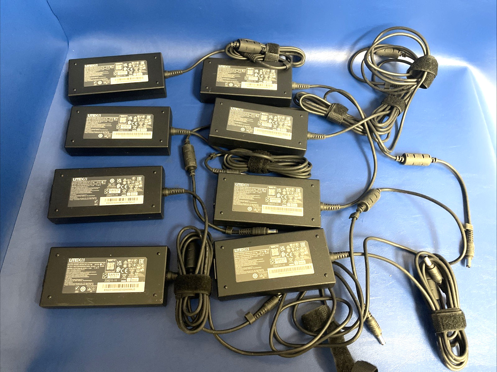 8X Genuine LiteOn 120w 20.V 6.0A Power Supply **PA-1121-76E** NO POWER CABLES