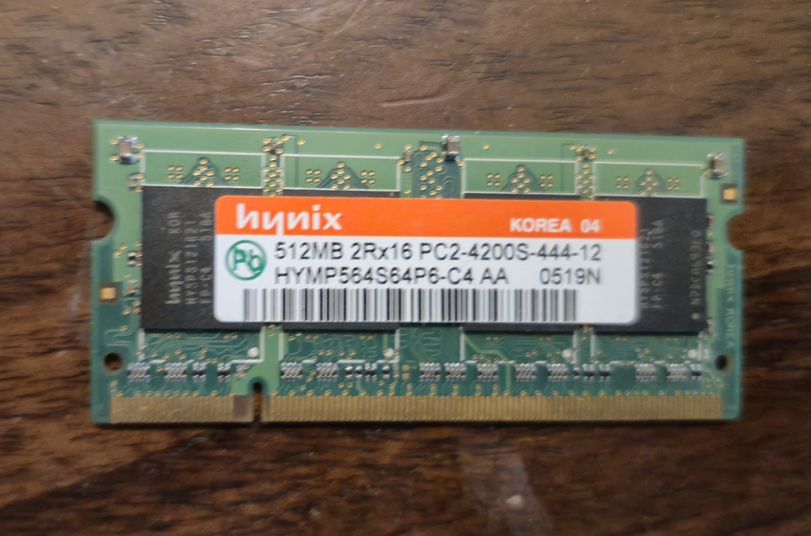 SK-Hynix 1x512MB DDR2-533 (PC2-4200S) Laptop Memory (Select 1-2)