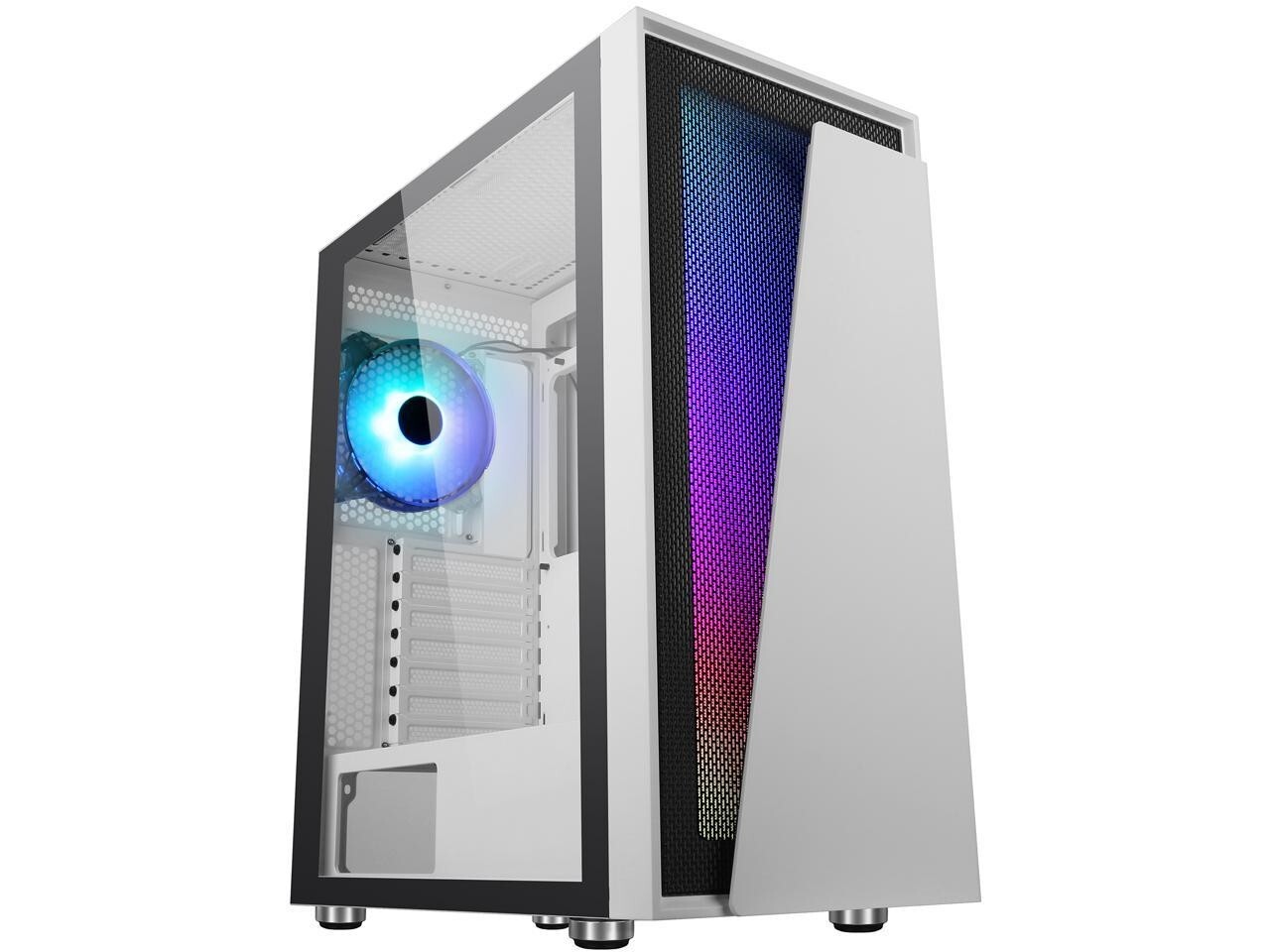 Affordable Gaming PC Entry Level Desktop System Ryzen 7 AMD 16GB RAM 500GB SSD