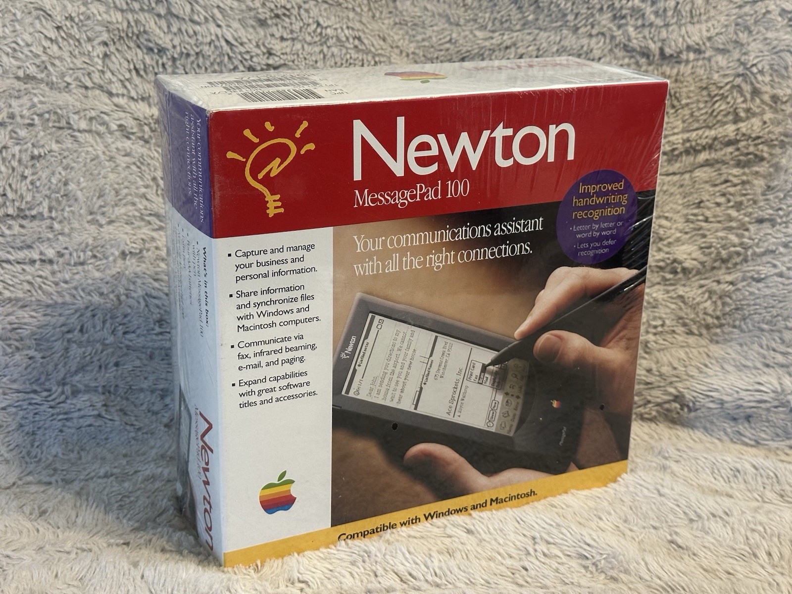 NEW IN BOX Apple Newton MessagePad 100 Factory Sealed NIB Message Pad 100