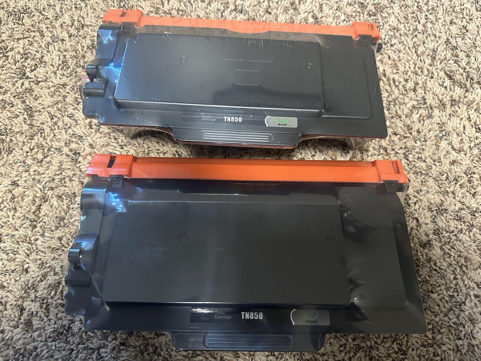 TWO (2) EZink EZ Ink TN850 Black Toner Cartridge NEW In BOX