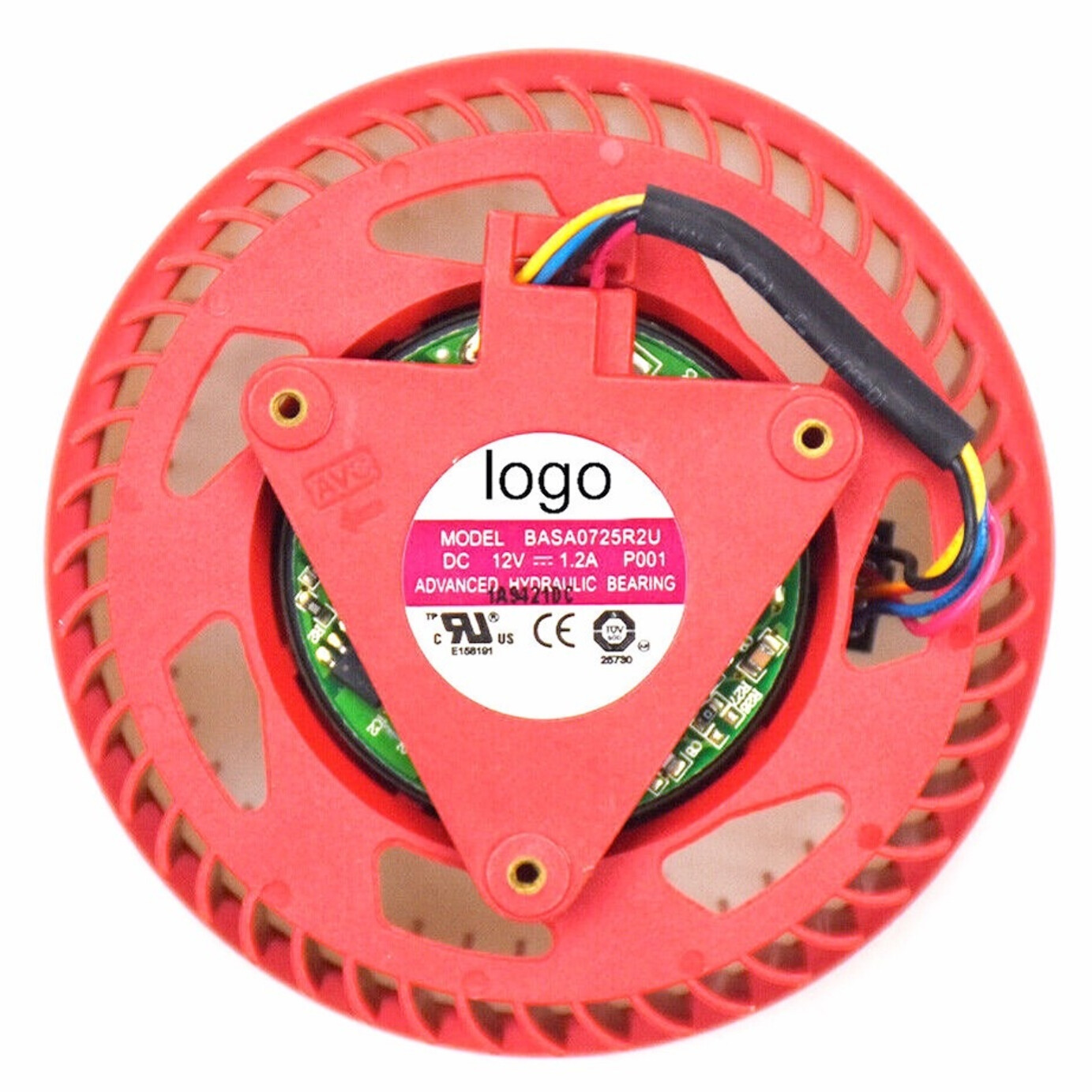 BASA0725R2U Air Purifier Fan 75mm for ATI Radeon HD4870 5870 HD5850 5970 HD6970
